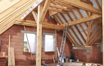 Llanywern attic trusses